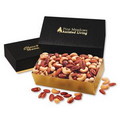 Deluxe Mixed Nuts in Black & Gold Gift Box